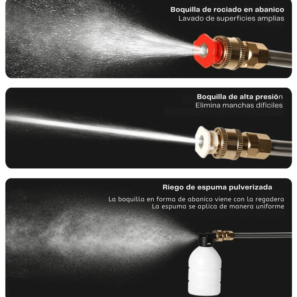 HIDROLAVADORA PORTATIL | 2 BATERIAS DE REGALO🔋 - Hogar Con Torque