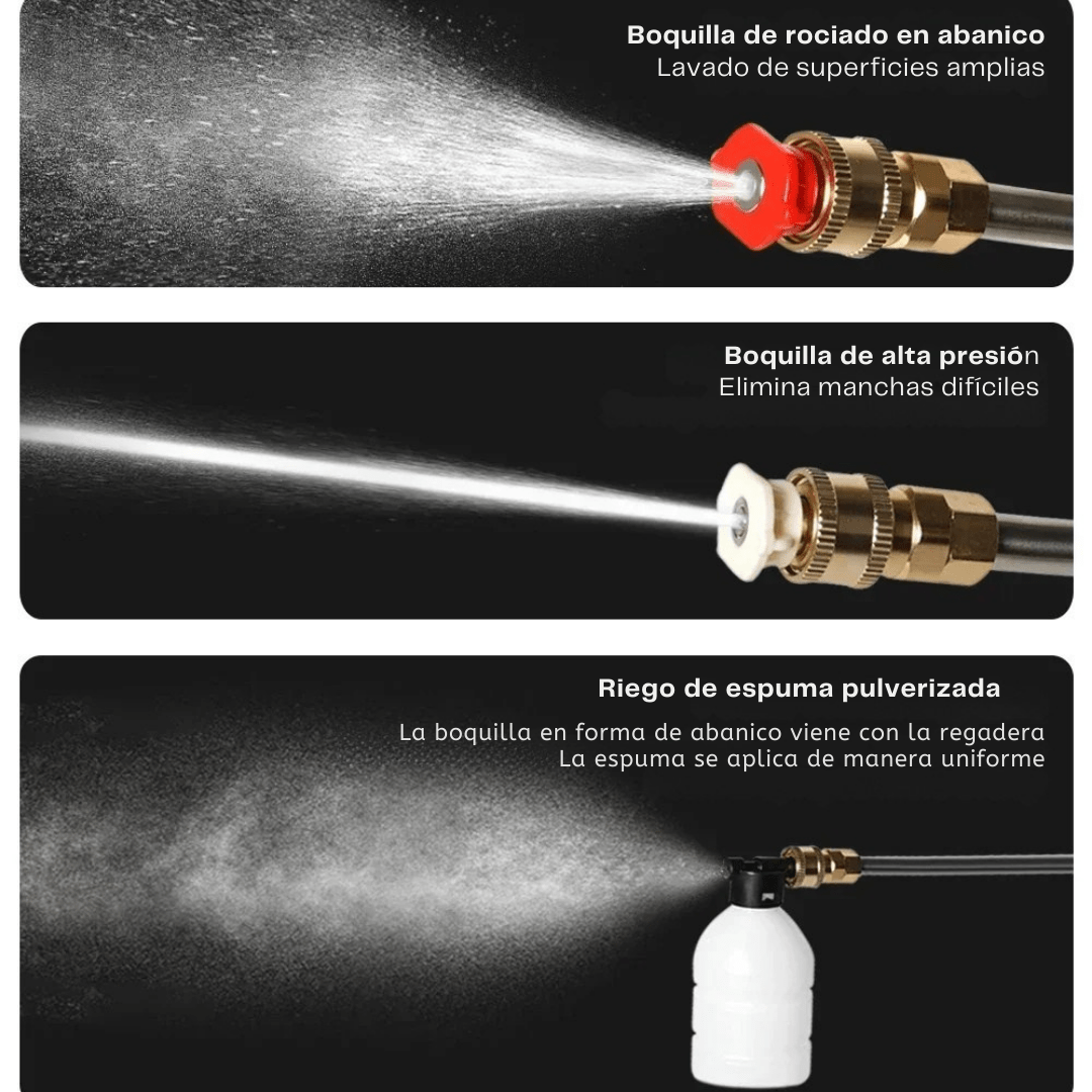 HIDROLAVADORA PORTATIL | 2 BATERIAS DE REGALO🔋 - Hogar Con Torque