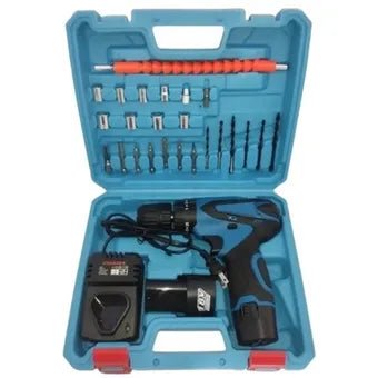 TALADRO ELECTRICO INALAMBRICO | 2 BATERIAS DE REGALO🔋 - Hogar Con Torque